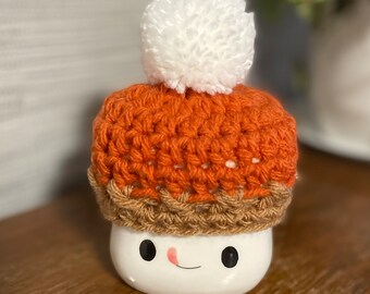 Simply Sweet Pumpkin Pie Crochet Mug Hat