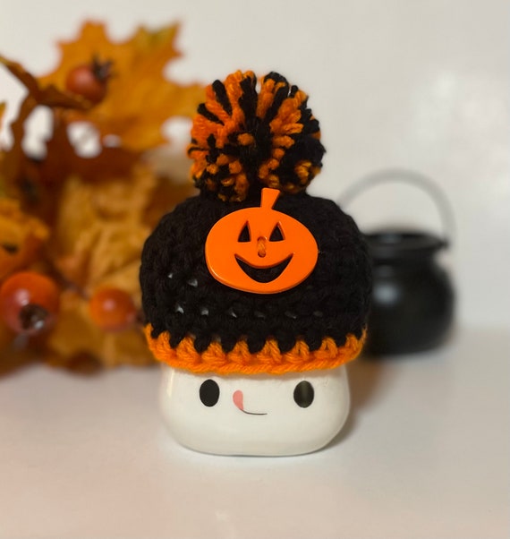 Halloween Jack O Lantern Marshmallow Mug Hat / Farmhouse Decor/ Tiered Tray Display
