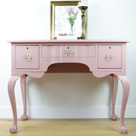 Sold Antique Dressing Table Desk Ball And Claw Feet Etsy
