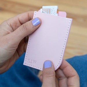 oyster card sleeve Personalised Leather Wallets, Card Holders and Accessories main image 1