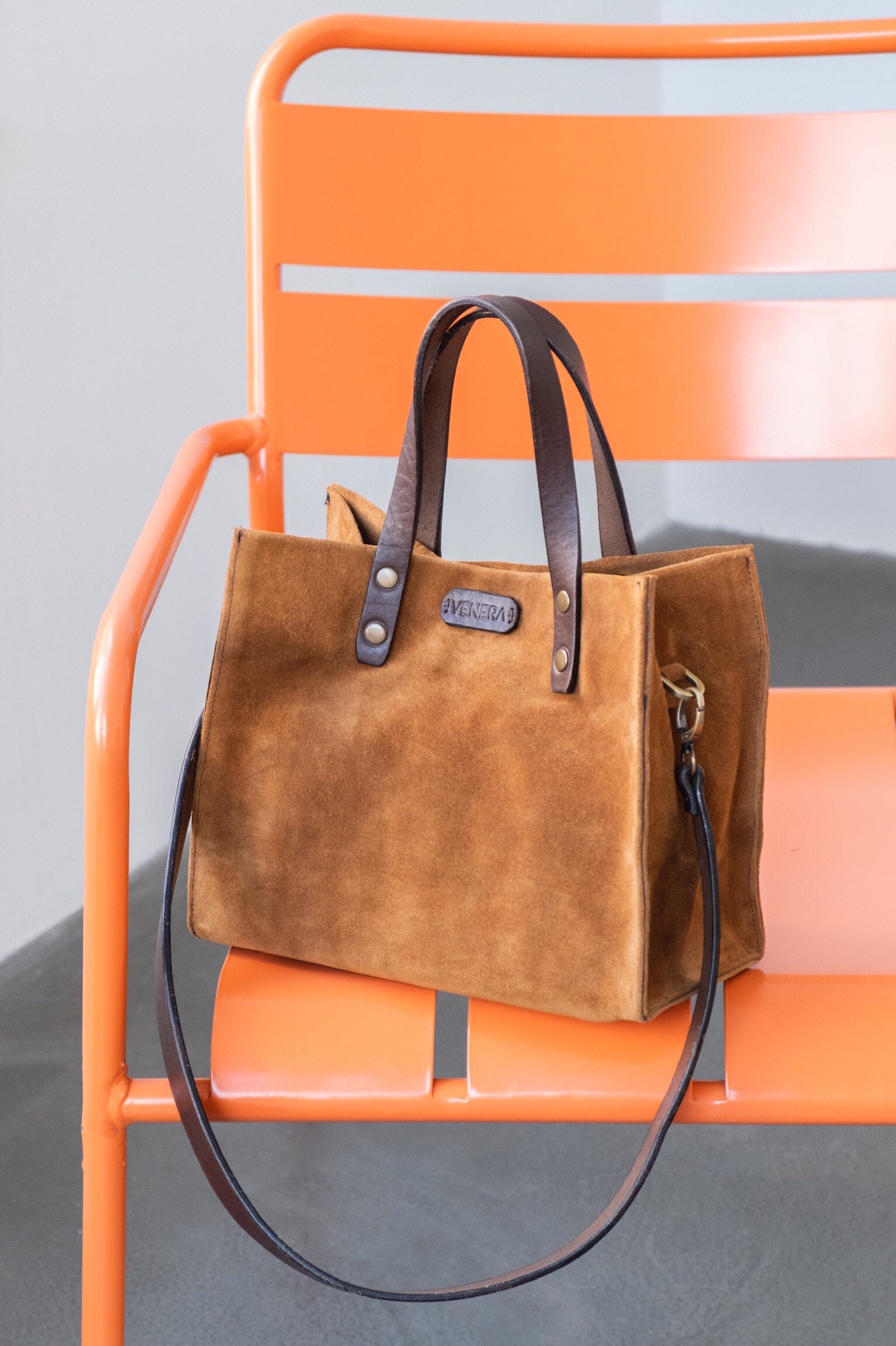 Louis Vuitton Limited Edition Orange Onatah Suede Fleurs PM Bag