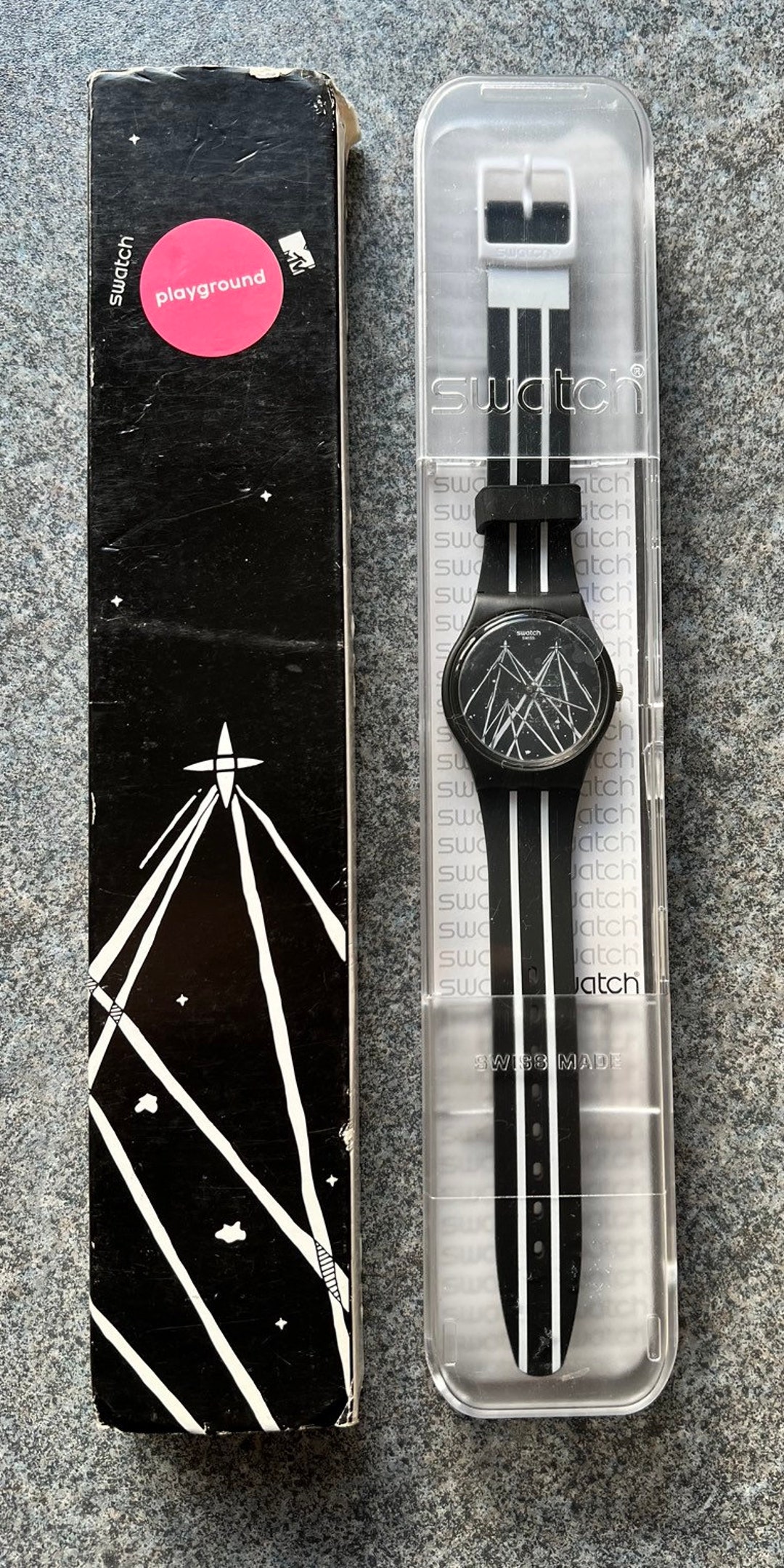 Swatch Watch - GZ249 - I AM A CHILD OF THE NIGHT I AM A CHILD OF THE NIGHT - GZ249 - Swatch® Official Store main image 3