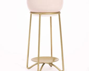 Gold Stand Wax Melt Burner with Handmade Wax Melts