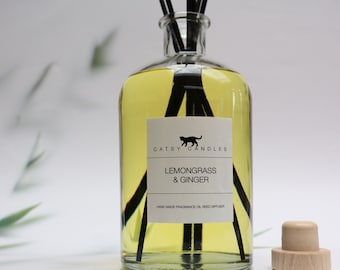 Large Reed Diffuser: Highly Scented Home Fragrance (1 lt)