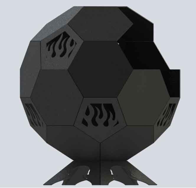 Fire Pit Ball DXF Files: CNC Laser Plasma Cut Ready - Etsy