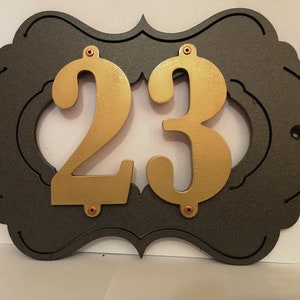 Huisnummers en ornamenten Plaques-DXF-bestanden en SVG gesneden klaar voor cnc-machines, lasersnijden en plasmasnijden