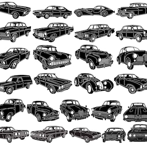 Australian Classic Old Cars-DXF Dateien und SVG-schnitt bereit für cnc-Maschinen, Laser-schneiden undPlasmaschneiden