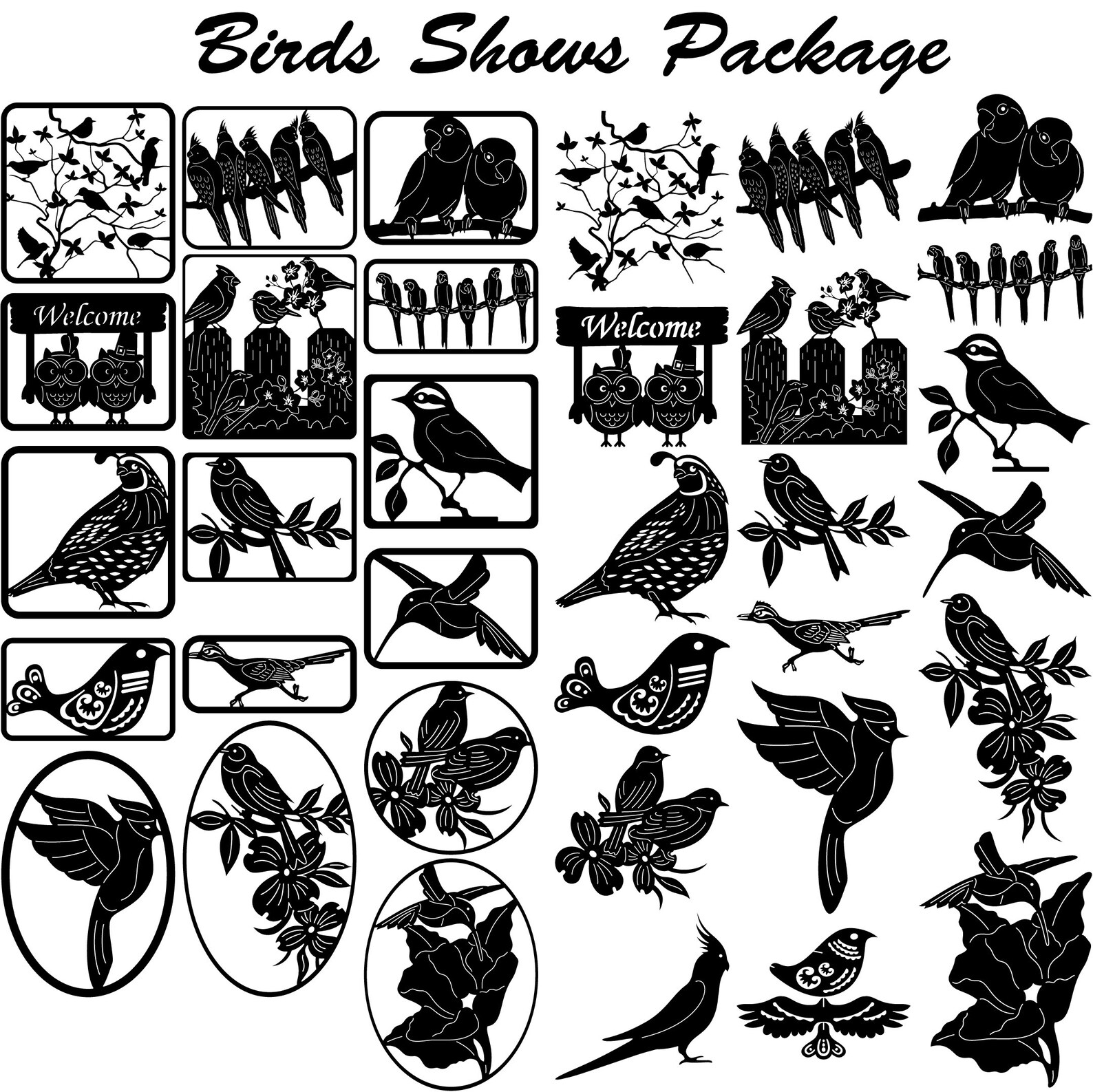 All Entire DXF Files Packages BundleDXF files cut ready for Etsy