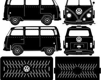 Fire Pit Collapsible Vw Kombi Van No Welding Needed Dxf Files Etsy 日本