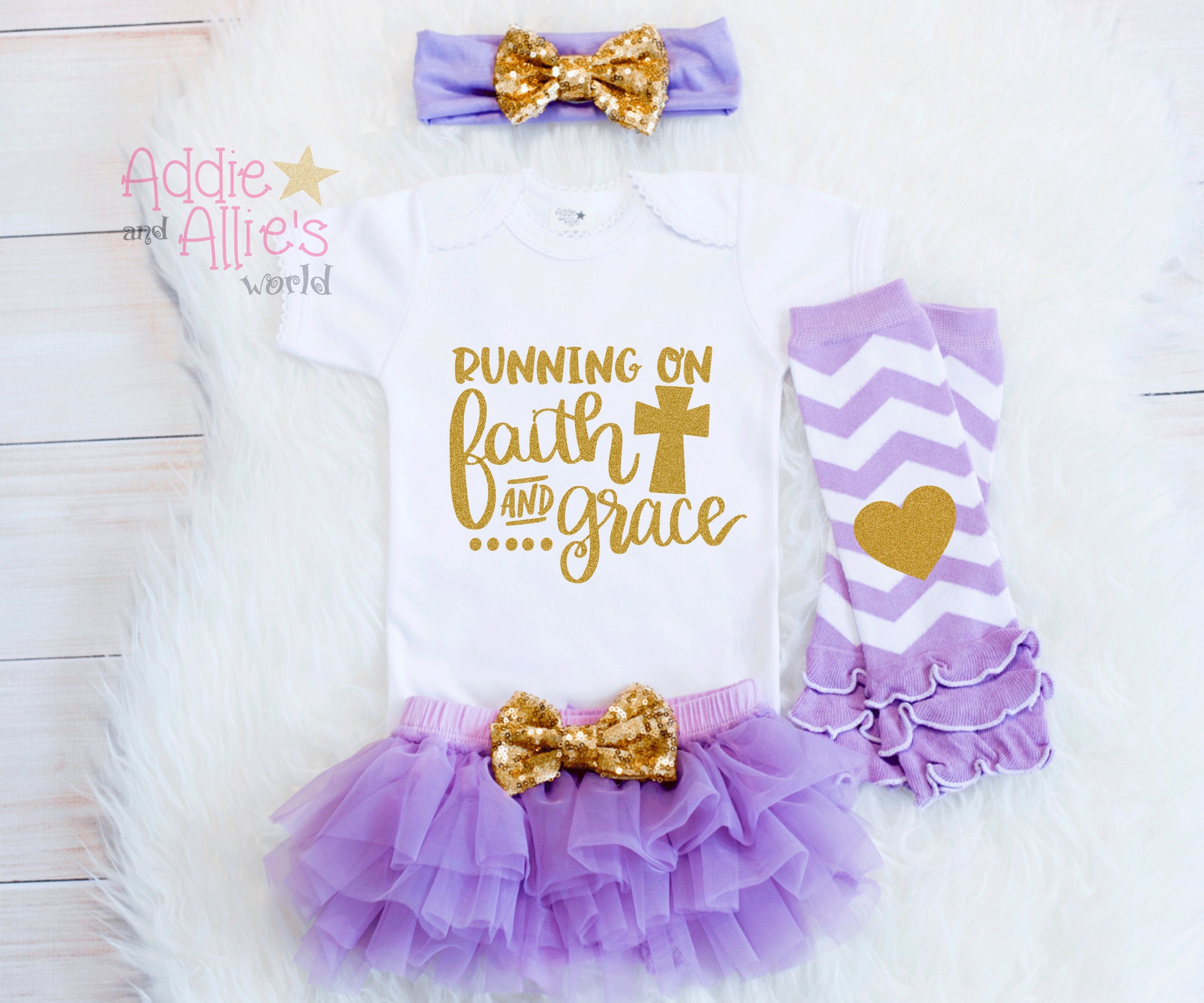 Christian Baby Gift Newborn Girl Outfit Baby Girl Coming Etsy