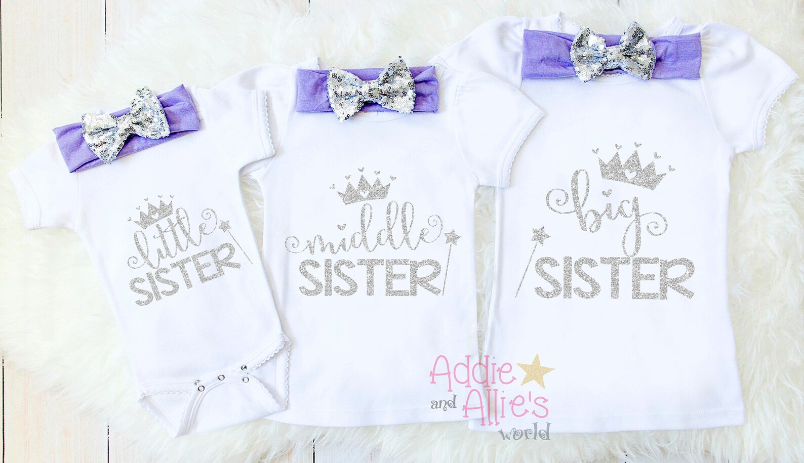 Matching Sister Outfits Big Sister Middle Sister Little | Etsy