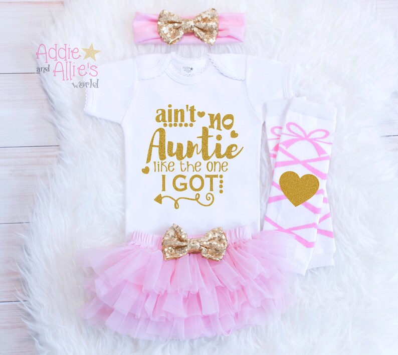 Auntie's Bestie Auntie is My Bestie Baby Shower Gift Etsy