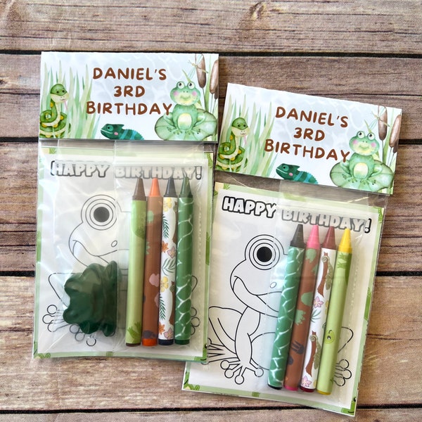 Reptile Party Favors Etsy