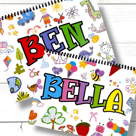 Personalized Kids Name Coloring Book: Fun Activity Pages