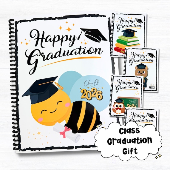 Kids Graduation Coloring Book | Class Gifts | Preschool Kindergarten Favors