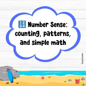 Personalized Summer Activity Book for Kids - 10 Week Learning Workbook - Preschool Fine Motor, Language, Science, Number Fun - Ages 3-5