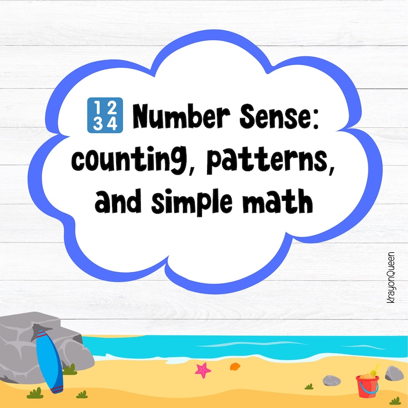 Personalized Summer Activity Book for Kids - 10 Week Learning Workbook - Preschool Fine Motor, Language, Science, Number Fun - Ages 3-5
