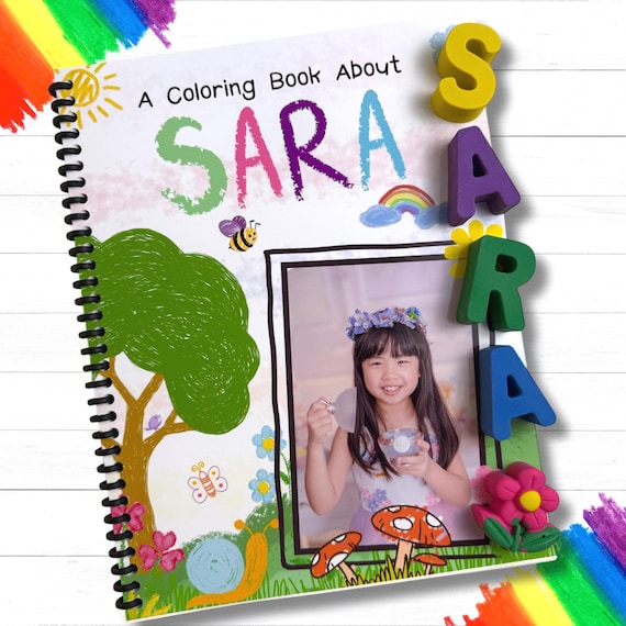 Personalized Coloring Book for Girls: Custom Name Activity Book