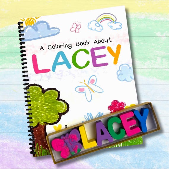 Personalized Kids Color Books - Coloring Fun Activity Pages - Unique Kids Gifts for Birthdays and Holidays - Travel Activity Books