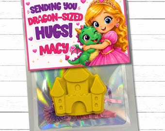 Personalized Princess Valentines & Crayons | Classroom Exchange