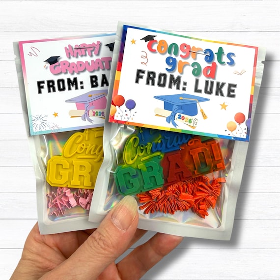 Kindergarten Graduation Gifts - Graduation Crayon Party Favors for Kids - Preschool Celebration