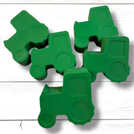 Tractor Crayon Favors: Fun Kids Birthday Party Gifts