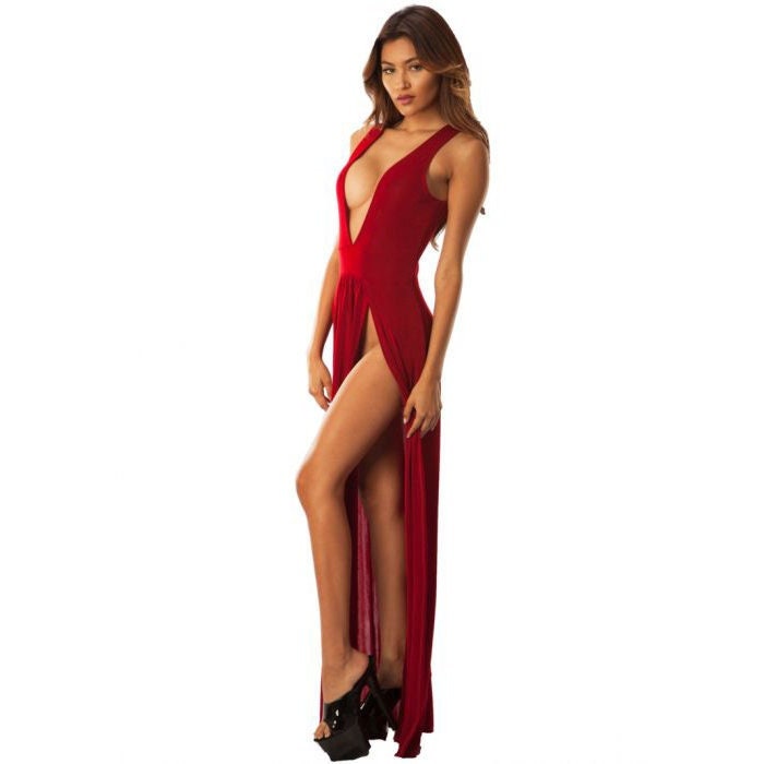 Red Sexy Dress Floor 