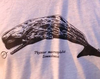 Sleepy Whale 100% cotton t-shirt