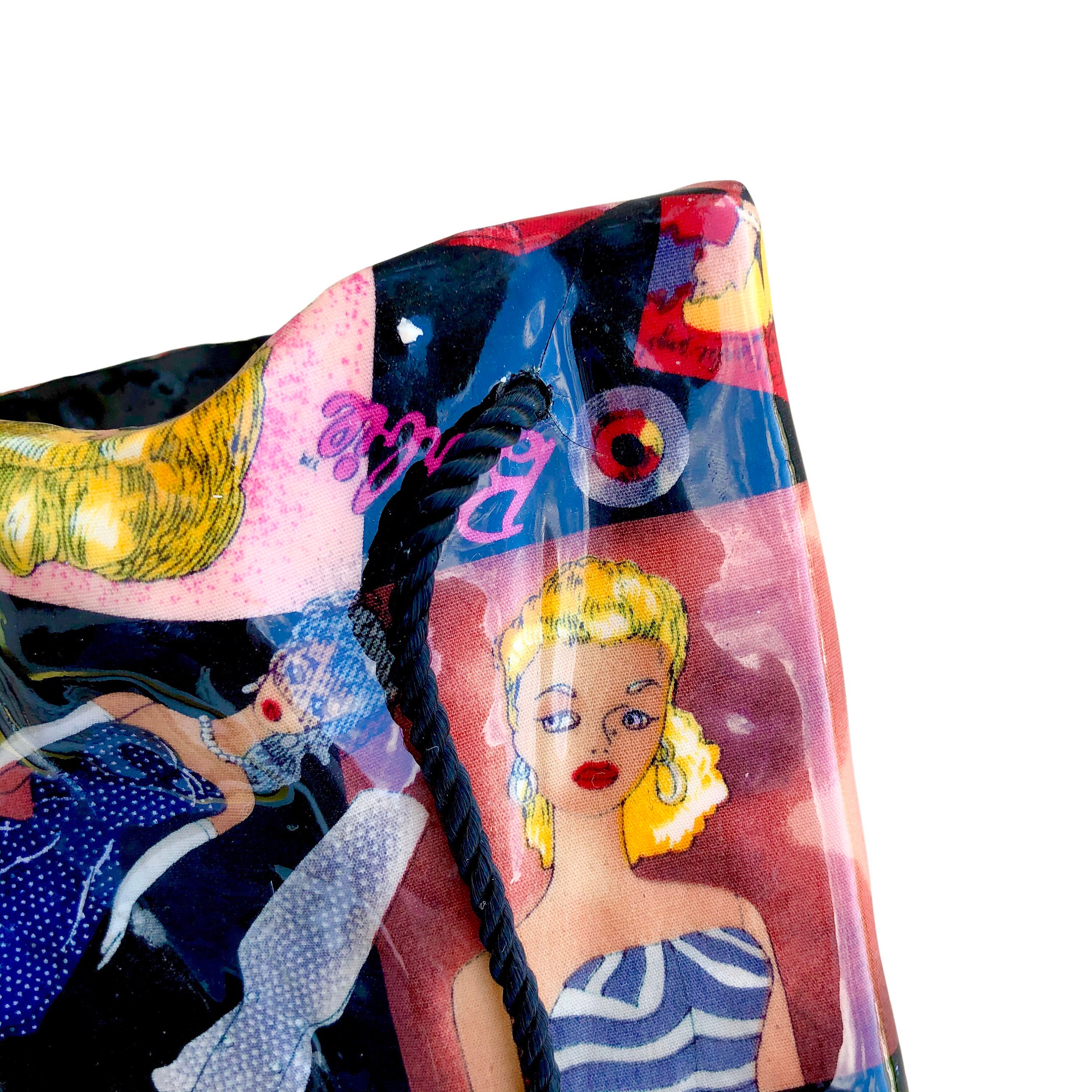 Vintage 1995 Nicole Miller alto brillo desacoplado cerámica | Etsy