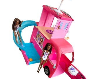 Pre Loved, 2014 Pink, Barbie Pop Up, RV Camper Girls Camping Toy