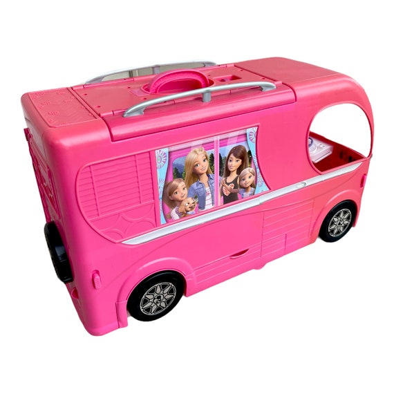 Pre Loved, 2014 Pink, Barbie Pop Up, RV Camper Girls Camping Toy