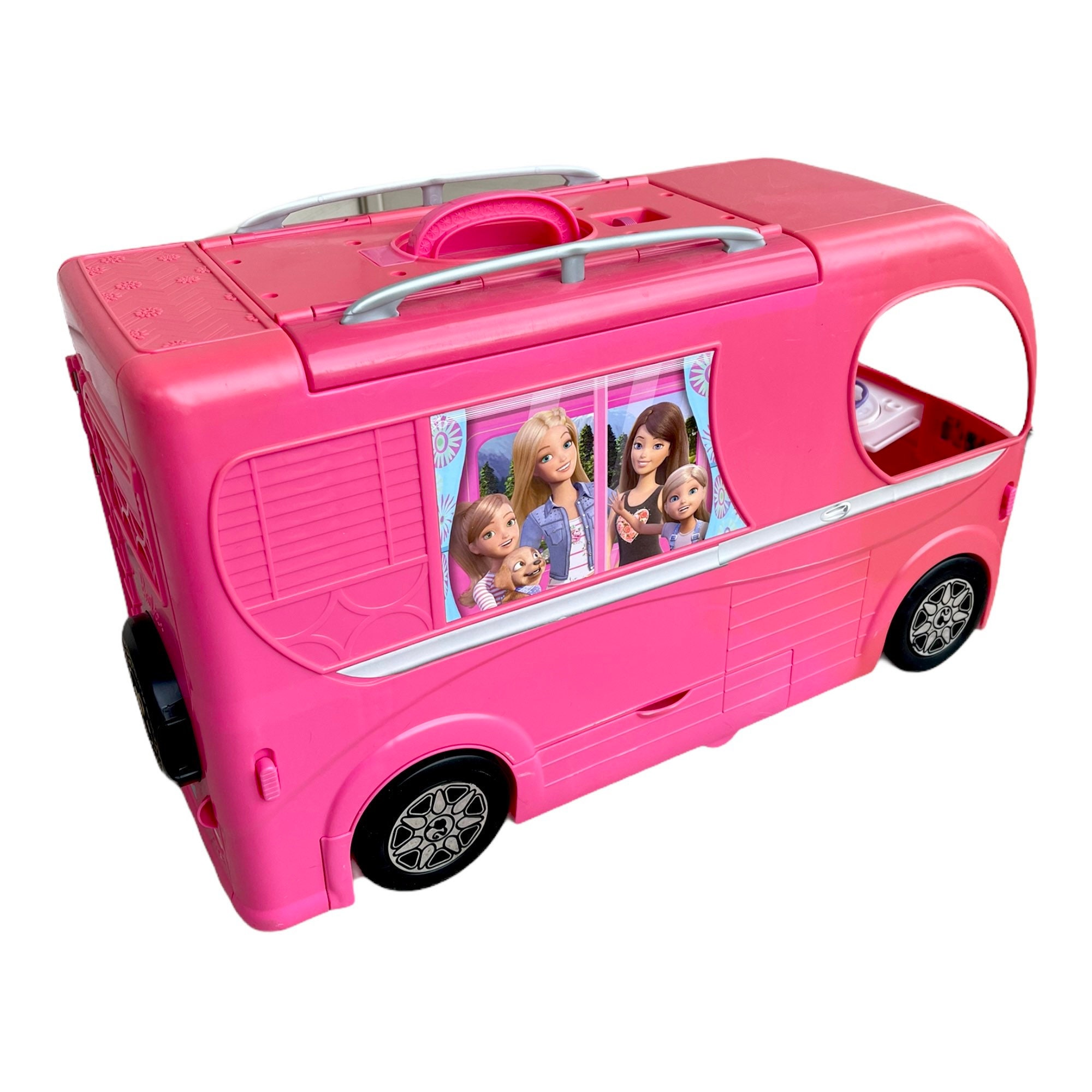 overloop schraper Cusco Pre Loved 2014 Pink Barbie Pop Up RV Camper Girls Camping - Etsy