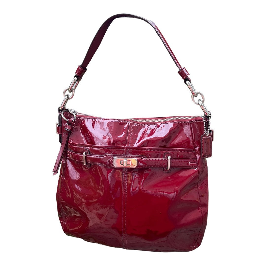 Coach Pillow Tabby Shoulder Bag 26 Red Apple in Nappa Leather with  Brass-tone - US