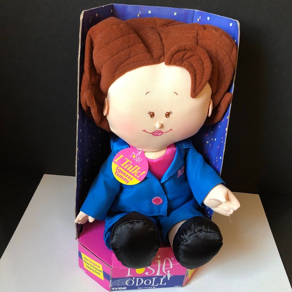 Vintage 1997 Rosie O’Doll The Talking Doll Tyco PreSchool Toys Rosie O’Donnell Never Taken out of Box