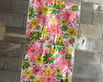 Mod, 1960’s Floral Garment and/or Storage Bag