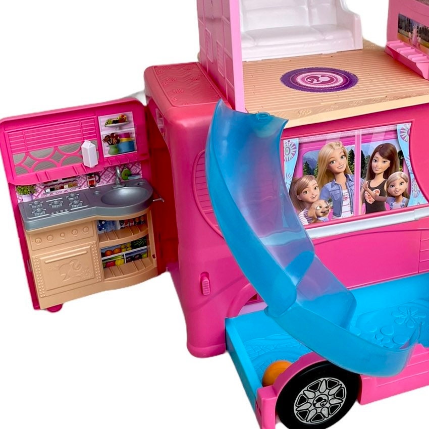 Pre Loved, 2014 Pink, Barbie Pop Up, RV Camper Girls Camping Toy