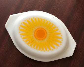 Vintage Pyrex Sunflower Lid