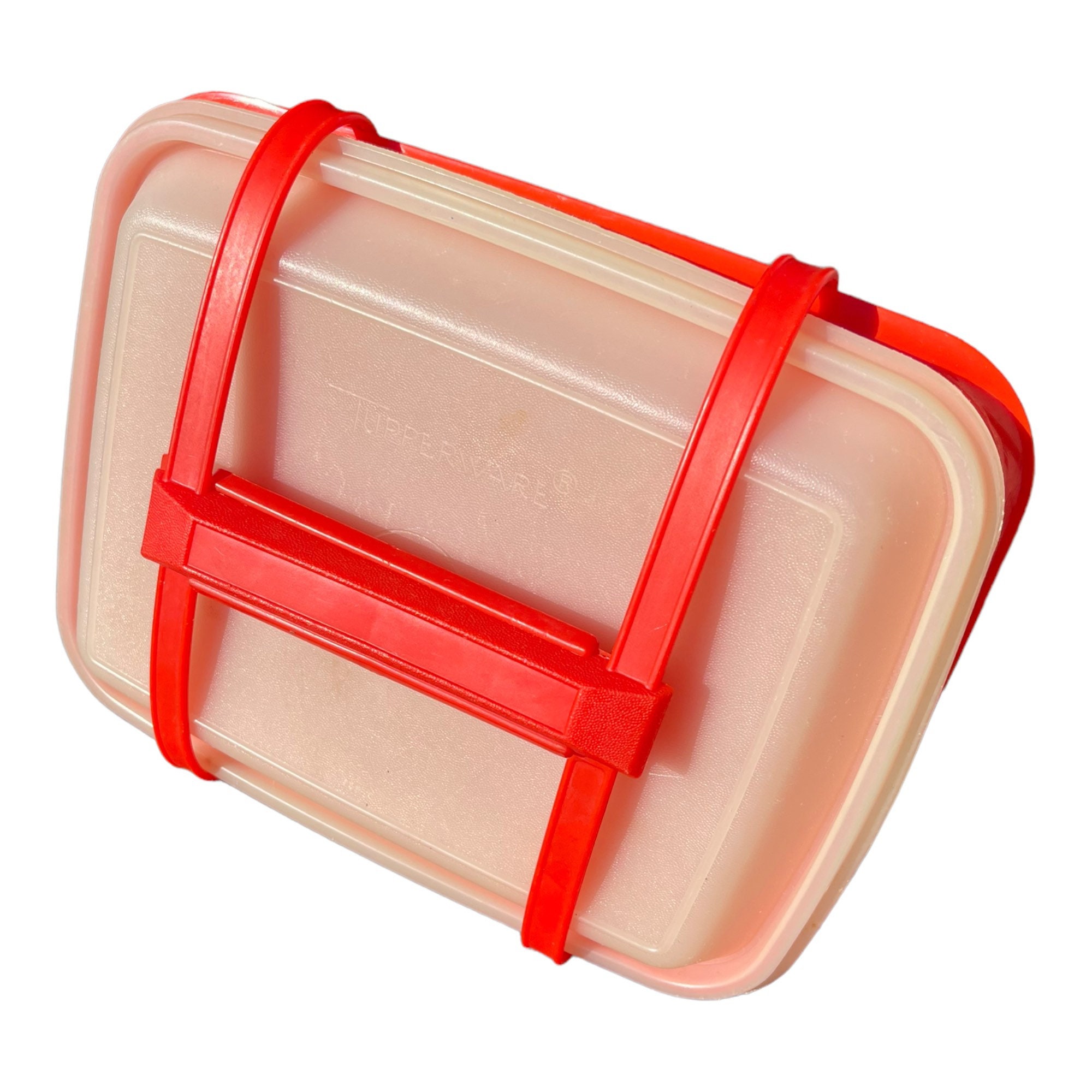 Vintage Tupperware Lunch Box Pak N Carry Orange Plastic Food Storage  Container With Lid Tupperware Travel Lunch Box -  Denmark