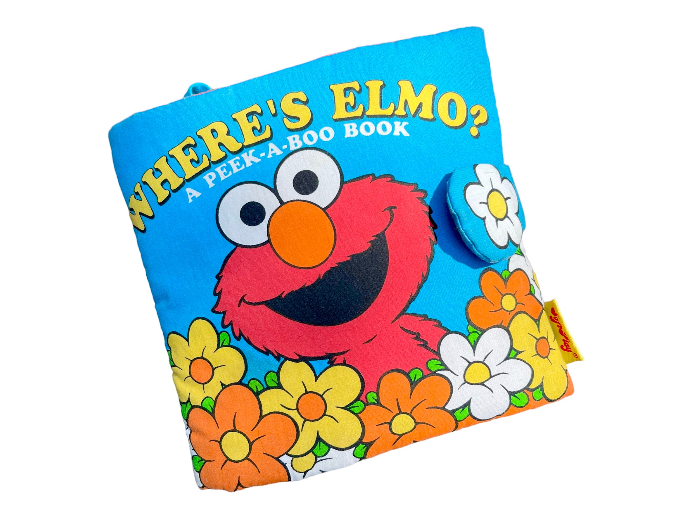 Vintage 1999 Sesame Street Soft Play Wheres Elmo Peek a boo