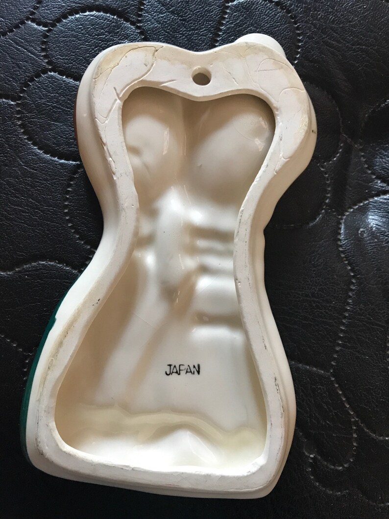 1560 Featuring Man and Woman Vintage 1960\u2019s Lefton Ceramic Double Spoon Rest No