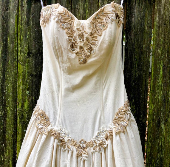 Vintage 1990’s Bohemian Steampunk Wedding/Formal … - image 7