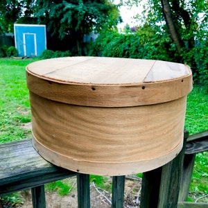 Bamboo Hat Box 