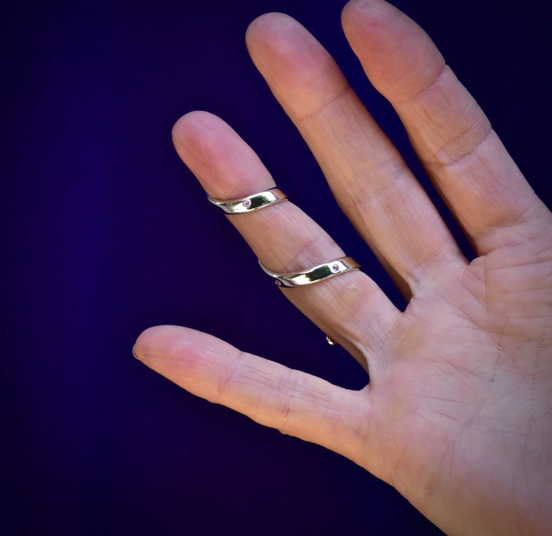 Arthritic Finger Splint24 Stripe Design Finger Splint Custom Etsy