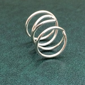 Arthritic Finger Splint-03 Swirl Design Ring Custom Made Sterling ...
