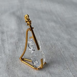 Swarovski Crystal Figurines Violin - Etsy