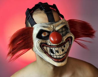 Twisted Metal Sweet Tooth Clown Latex Mask !