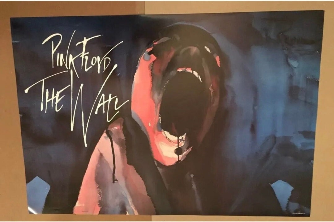 Pink Floyd the Wall Poster 1983 Original Poster 1st Print Original