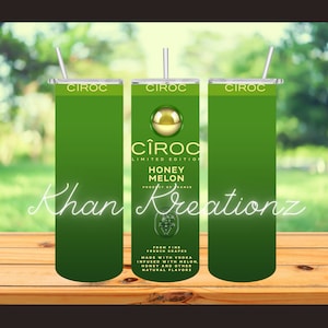Ciroc inspired 20oz Skinny Tumbler