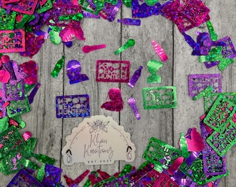 K-Pop Soda Pop inspired mix confetti glitter/ Perfect for snow globe tumblers / table scatter / waterproof