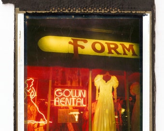 Gown Rental Wall Art Polaroid